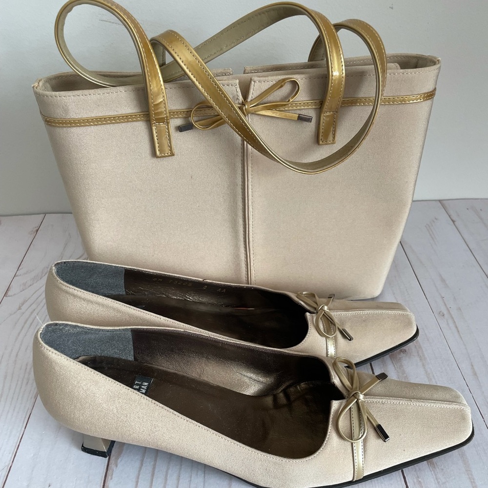 Matching Stuart Weismann shoes and purse!